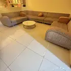 كنب كامل مع طاوله