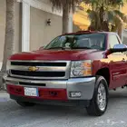 سلفرادو 2013 z71 فل دبل ( V8 ) 5.3 لون احمر