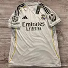 تيشيرت ريال مدريد الموسم الحالي مقاس M طباعه امبابي