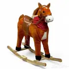 لعبه ركوب حصان هزاز للاطفال - حصان هزاز خشبي بالحجم الكبير