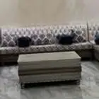 مجلس خشب 4في 5 50 بحالة ممتازة جدا  شبه جديد