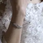 فستان عروس فخم وذيل وطرحه طويله