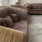 كنب لون زهري