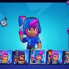 حساب براول ستارز شخصية نادرة Star Shelly