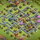 حساب كلاش اوف كلانس تاون 12 ماكس