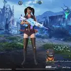 حساب ببجي نسخة عالمية.