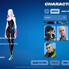 حساب فورت 13 سكن وفيه حزمة سبايدر مان كاملة