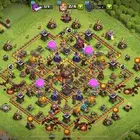 حساب كلاش اوف كلانس تاون 10 ماكس (بيعت الله يبارك له)