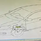 حساس كفر أمامي لكزس كرولا رافور
