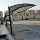 مظلات ليزر باشكال متنوعه ومختلفه. شغل ممتاز وضمان
