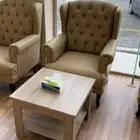 تفصيل جاهز كنبات جلد للمكاتب وفنادق وكوفي شوب و كراسي طعام