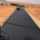 اعمال اسفلت ومقولات عامه وانشاء غرف سائق