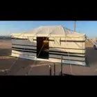خيم بيضة ثلاث طبقات من الداخل مبطن لون اصفر