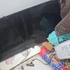 شاشتين LG شاشه مكسوره