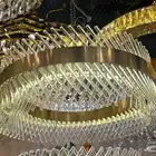 ثريات لد كريستال ثريات تصميم حجر