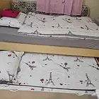 سرير هوم بوكس المتكامل راحة مزدوجة وذكاء التخزين