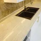تفصيل رخام صناعي للمطابخ ومغاسل رخام