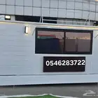 مواصفات العربه -1- مطبخ كامل مصنوع من الاستيل 2 جدران و