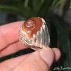 خاتم من السليماني الهندي بالصياغة المميزة