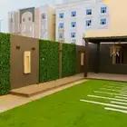 مظلات جلسات عشب صناعي منسق حدائق