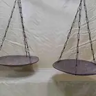 تحفة تراثية ميزان علاقي كفتين قديم