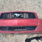 صدام أمامي لسيارة فورد موستانج   2012