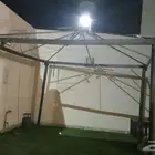هيكل خيمه للبيع جديد بس يبيلها شد مسمير