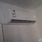 مكيف اسبليت طن نص استخدام ثلاثه اشهر الفاتوره موحوده