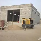 صنفره الحديد بالرمل تخشين الخرسانه ازاله الاصباغ القديمه