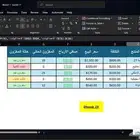 نظام محاسبي ذكي (Excel) لإدارة المبيعات والمخزون -ربط تلقائي