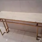 طاوله مدخل استيل رخام
