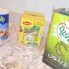 زيت عافيه و شوربة الخضار شركه الربيع و مكسرات مشكله