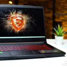 لابتوب msi مع كرت الشاشة RTX2060 للقيمنق و المنتاج مستعمل