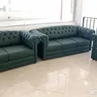 مكتبي كنب فخم جلد جديد سعر الجمله