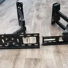 قاعدة شاشه جداريه متحركه وحده كبيره ووحده صغيره لاعلى سوم