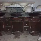 مغاسل ثلاث أحواض و كرسيين افرنجي قديم و حوض قدم