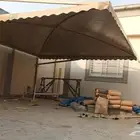 مضلات وسواتر وهناجر وبرجولات جلسات خارجيه وجميع انواع المضلا