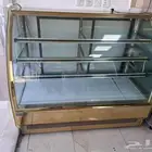 ثلاجة عرض حلويات مستعمل شبه جديد