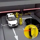 بوابات مواقف السيارات العصا الالكتروني لدخول السيارات بكارت
