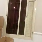 نوافذ شتر. نوافذ الومنيوم دبل جلاس. ابواب