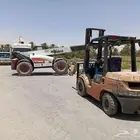 للاجار جميع المعدات والروافع الشوكيه والكرينات الونش