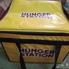 شنطة توصيل طلبات هنجرستيشن مستخدم نظيف