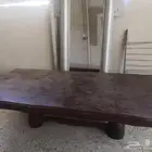 خشب دواليب وخسب سريرين وكمدينه وطاولة طعام كبيره ومساند