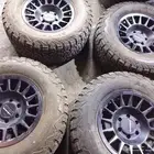 جنوط ميوثود مقاس 17 الشكل الجديد وكفرات اخت الجديد 285 70 17