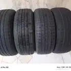 للبيع طقم كفرات مقاس 17