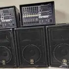 ميكسر وسماعات ياماها YAMAHA