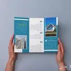 برشور ثلاثي الطيات كتيب