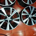 جنوط نيسان اصلي وكاله مقاس 18 نضيفه شبه جديده