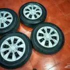 جنوط كورلا اصلي وكاله نضيفه جدن مقاس 15 معا الكفرات نضيفه