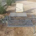 جلسة كراسي حديد تيوب